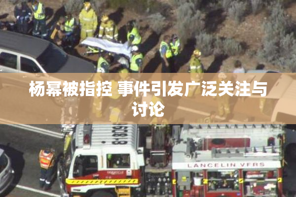 杨幂被指控 事件引发广泛关注与讨论