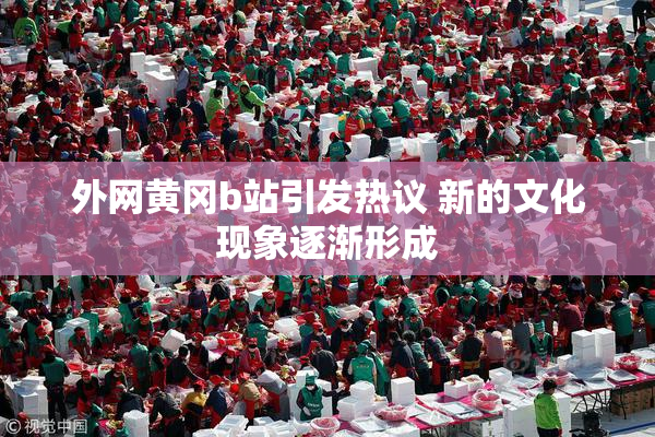外网黄冈b站引发热议 新的文化现象逐渐形成