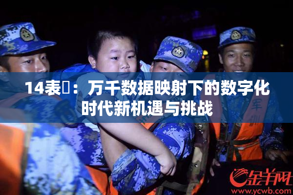 14表妺：万千数据映射下的数字化时代新机遇与挑战