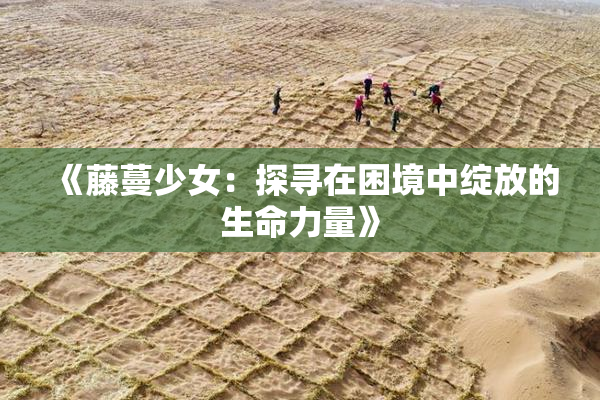 《藤蔓少女：探寻在困境中绽放的生命力量》