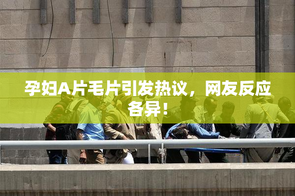 孕妇A片毛片引发热议，网友反应各异！