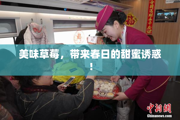 美味草莓，带来春日的甜蜜诱惑！