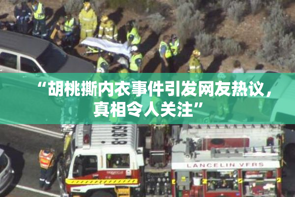 “胡桃撕内衣事件引发网友热议，真相令人关注”