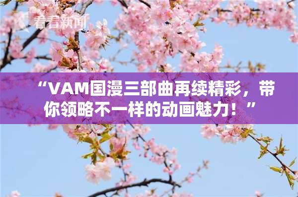 “VAM国漫三部曲再续精彩，带你领略不一样的动画魅力！”