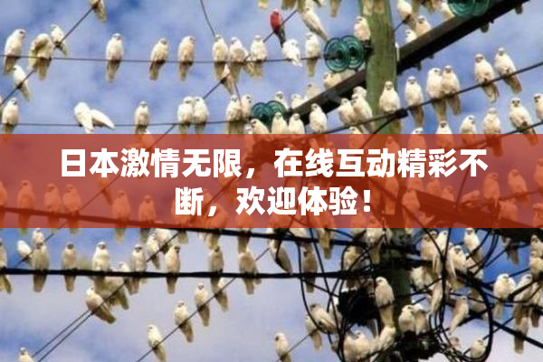 日本激情无限，在线互动精彩不断，欢迎体验！