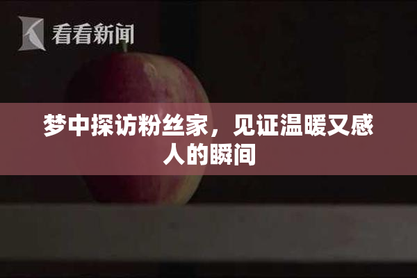 梦中探访粉丝家，见证温暖又感人的瞬间