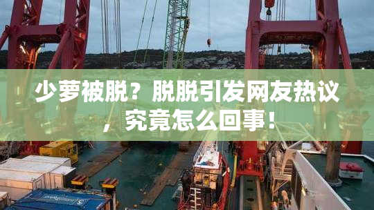 少萝被脱？脱脱引发网友热议，究竟怎么回事！