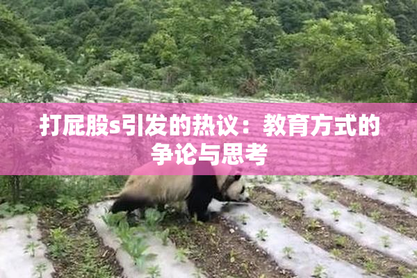 打屁股s引发的热议：教育方式的争论与思考