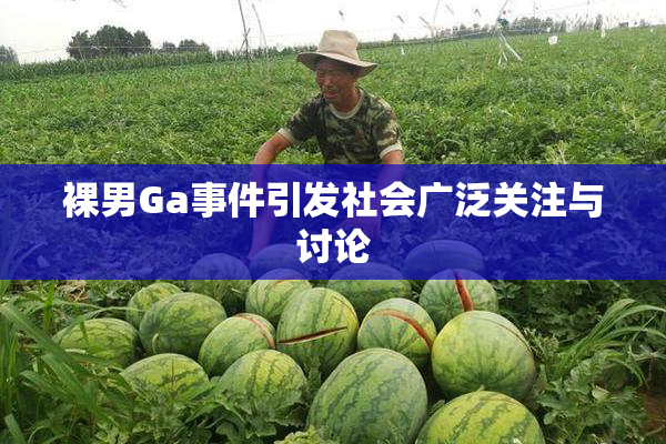 裸男Ga事件引发社会广泛关注与讨论