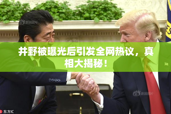 井野被曝光后引发全网热议，真相大揭秘！