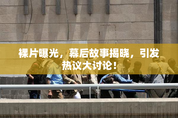 裸片曝光，幕后故事揭晓，引发热议大讨论！