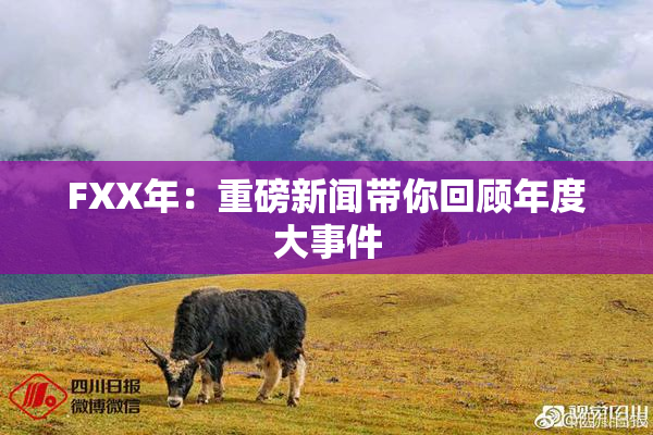 FXX年：重磅新闻带你回顾年度大事件