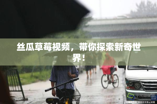 丝瓜草莓视频，带你探索新奇世界！