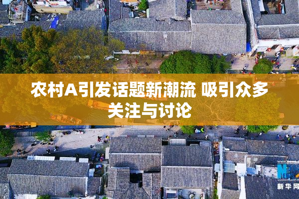 农村A引发话题新潮流 吸引众多关注与讨论