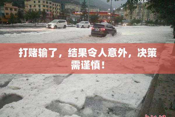 打赌输了，结果令人意外，决策需谨慎！