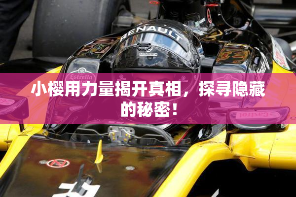 小樱用力量揭开真相，探寻隐藏的秘密！