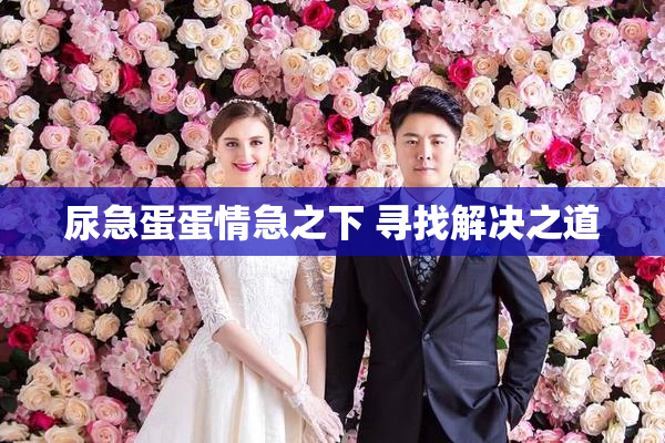 尿急蛋蛋情急之下 寻找解决之道