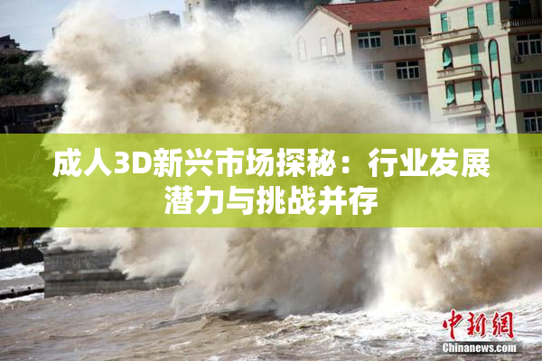 成人3D新兴市场探秘：行业发展潜力与挑战并存
