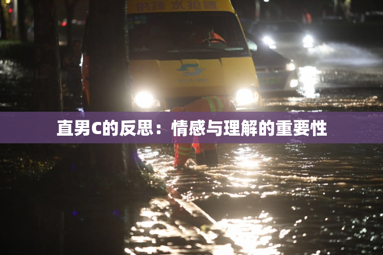 直男C的反思：情感与理解的重要性
