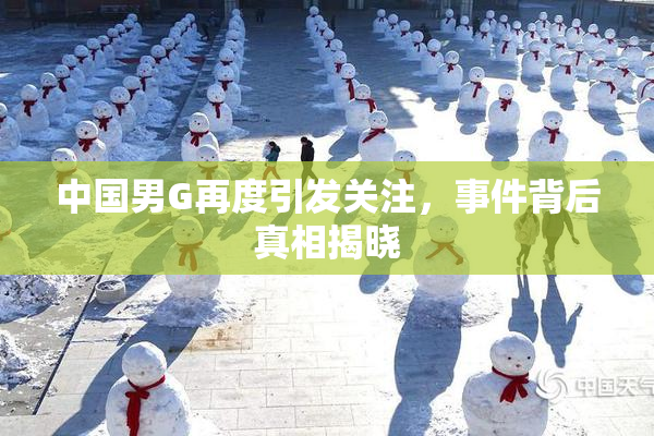 中国男G再度引发关注，事件背后真相揭晓