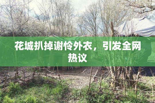 花城扒掉谢怜外衣，引发全网热议