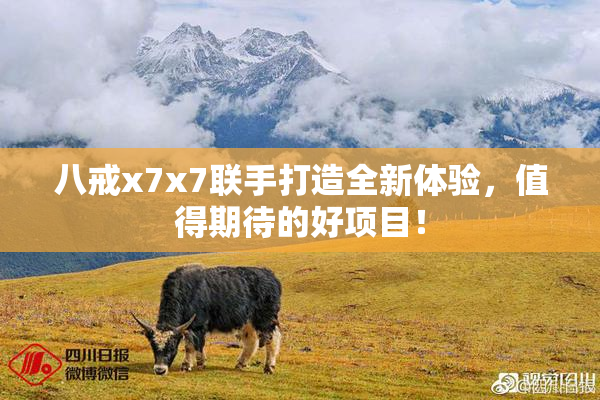 八戒x7x7联手打造全新体验，值得期待的好项目！