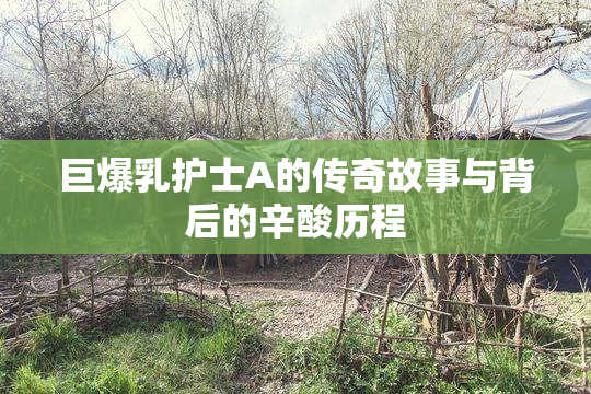 巨爆乳护士A的传奇故事与背后的辛酸历程