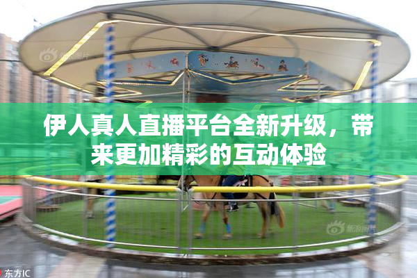 伊人真人直播平台全新升级，带来更加精彩的互动体验