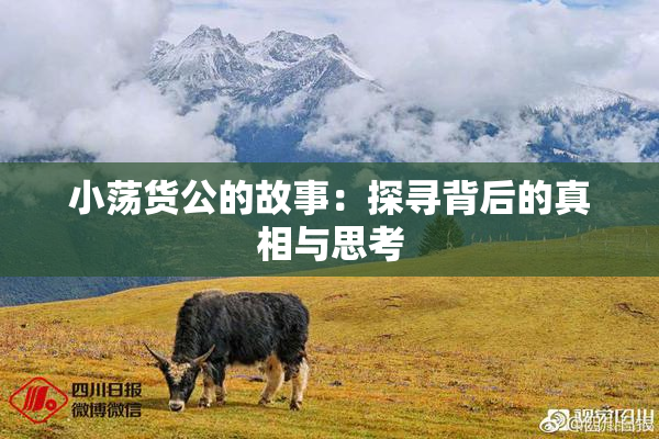 小荡货公的故事：探寻背后的真相与思考