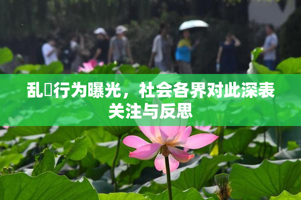 乱婬行为曝光，社会各界对此深表关注与反思