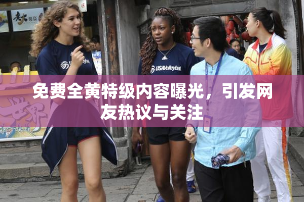 免费全黄特级内容曝光，引发网友热议与关注
