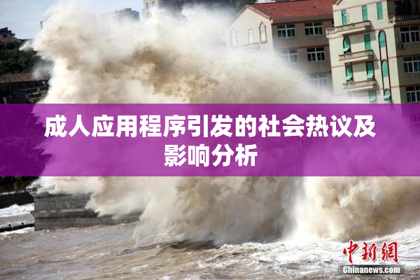 成人应用程序引发的社会热议及影响分析