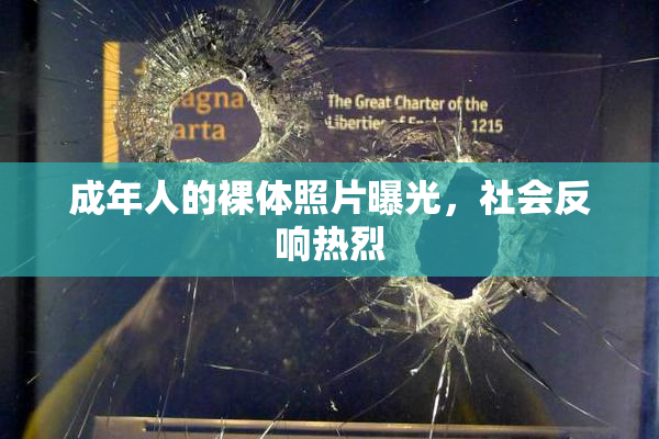 成年人的裸体照片曝光，社会反响热烈