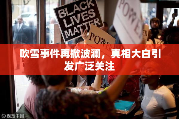 吹雪事件再掀波澜，真相大白引发广泛关注