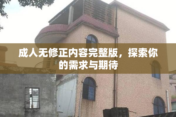 成人无修正内容完整版，探索你的需求与期待