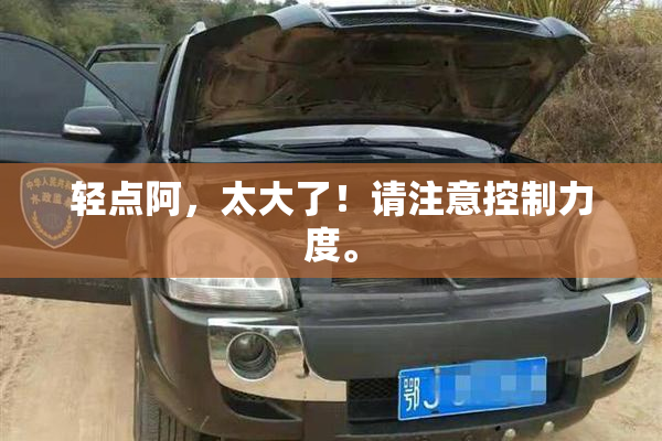 轻点阿，太大了！请注意控制力度。