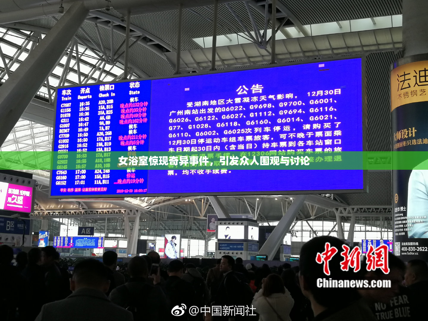 女浴室惊现奇异事件，引发众人围观与讨论