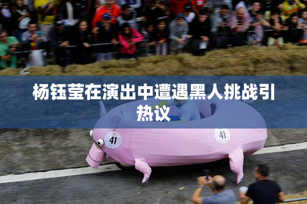 杨钰莹在演出中遭遇黑人挑战引热议