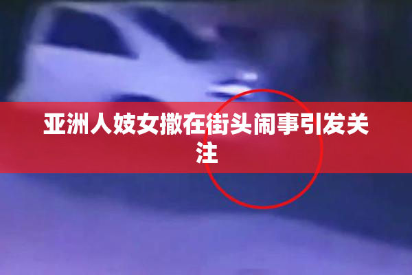 亚洲人妓女撒在街头闹事引发关注