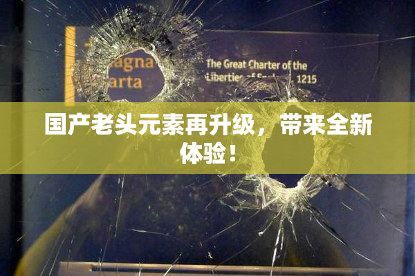 国产老头元素再升级，带来全新体验！