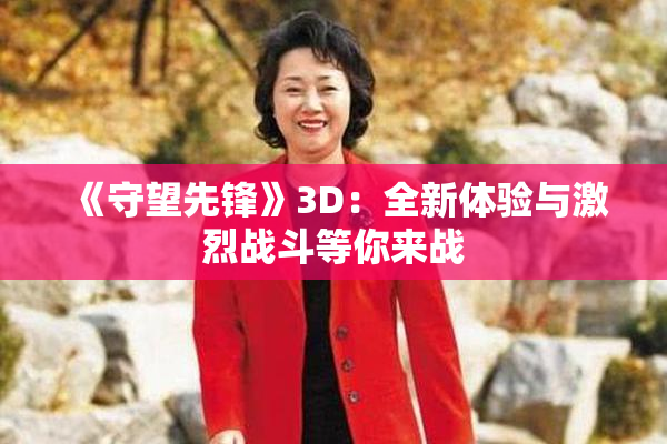 《守望先锋》3D：全新体验与激烈战斗等你来战