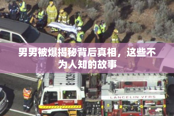 男男被爆揭秘背后真相，这些不为人知的故事