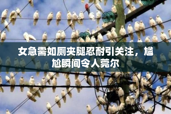 女急需如厕夹腿忍耐引关注，尴尬瞬间令人莞尔