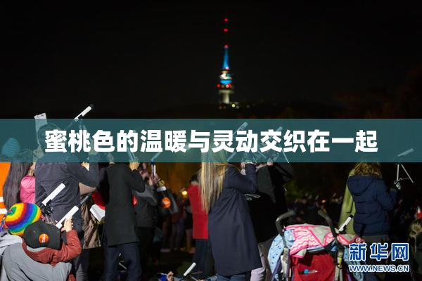 蜜桃色的温暖与灵动交织在一起