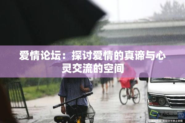 爱情论坛：探讨爱情的真谛与心灵交流的空间