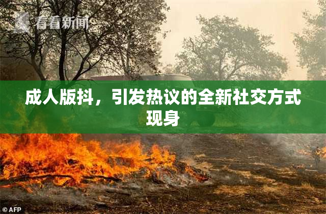 成人版抖，引发热议的全新社交方式现身
