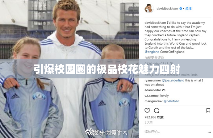 引爆校园圈的极品校花魅力四射