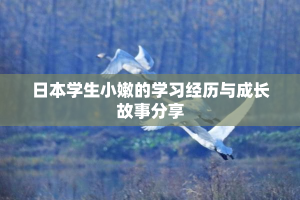 日本学生小嫩的学习经历与成长故事分享