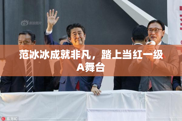 范冰冰成就非凡，踏上当红一级A舞台