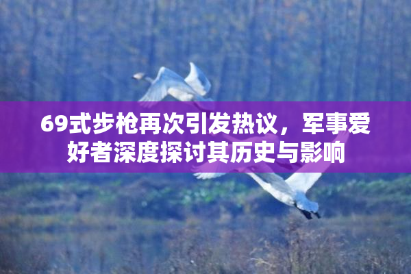 69式步枪再次引发热议，军事爱好者深度探讨其历史与影响